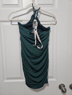 Oh Polly Green Mini Dress US 6 NWT